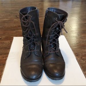 Agaci combat boots